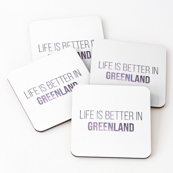 Item preview, Life is better in Greenland designed and sold by XCIV.