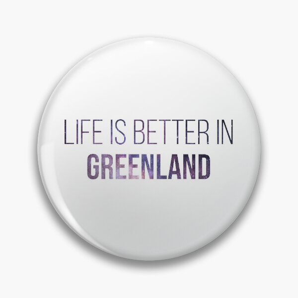 Item preview, Life is better in Greenland designed and sold by XCIV.