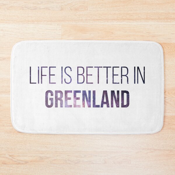 Item preview, Life is better in Greenland designed and sold by XCIV.