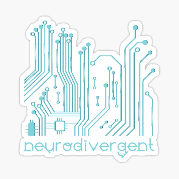 Item preview, Neurodivergent - Autism ADHD Aspergers Aspie Neurodiversity  designed and sold by 1stAmendMerch.