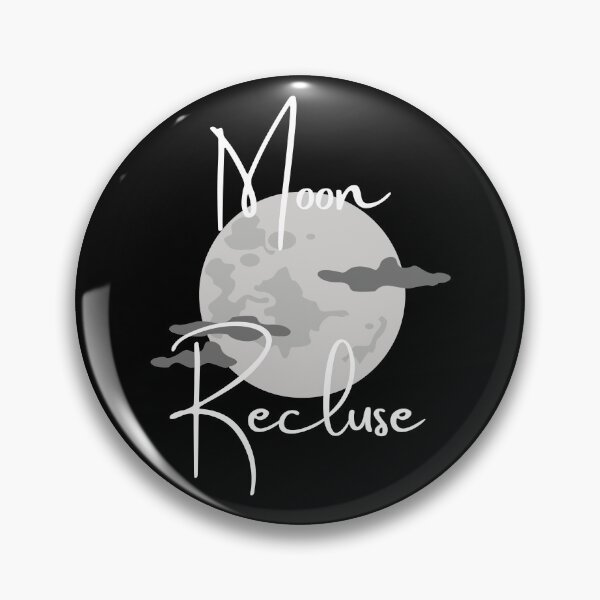Item preview, Moon Recluse Gray Moon Design 2 designed and sold by SweetAndSpice.