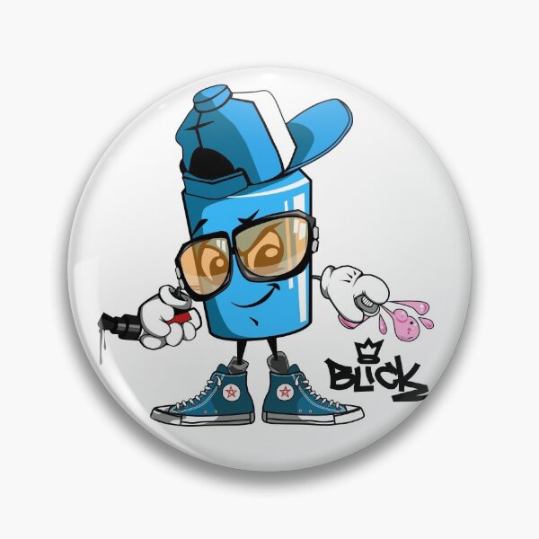 Item preview, King Blick - Graffiti Soda Can Character designed and sold by BLICK-DESIGNS.