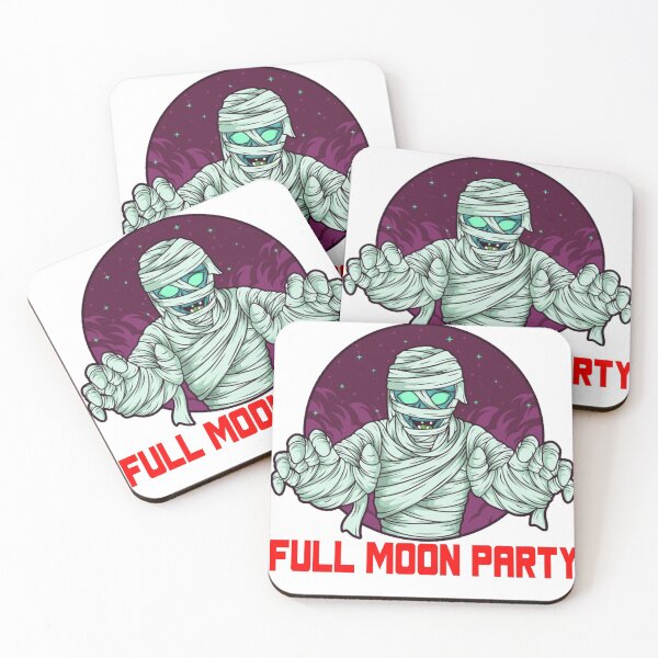 Item preview, full moon party t-shirt zombie designed and sold by willyleo.
