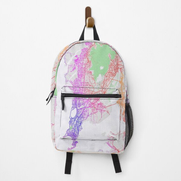 Item preview, Mumbai City Map of India - Colorful designed and sold by deMAP.