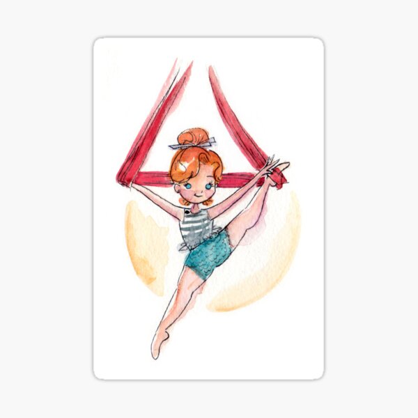Silks Girl Kay! Sticker