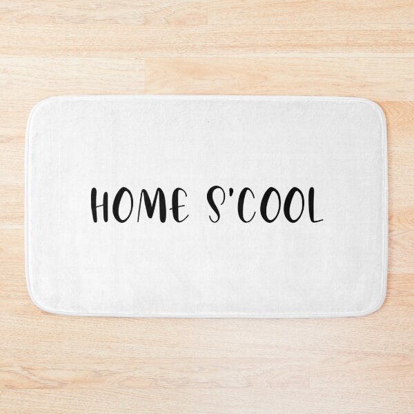 Item preview, HOME S'COOL t-shirt design  designed and sold by zouhairchnafa.