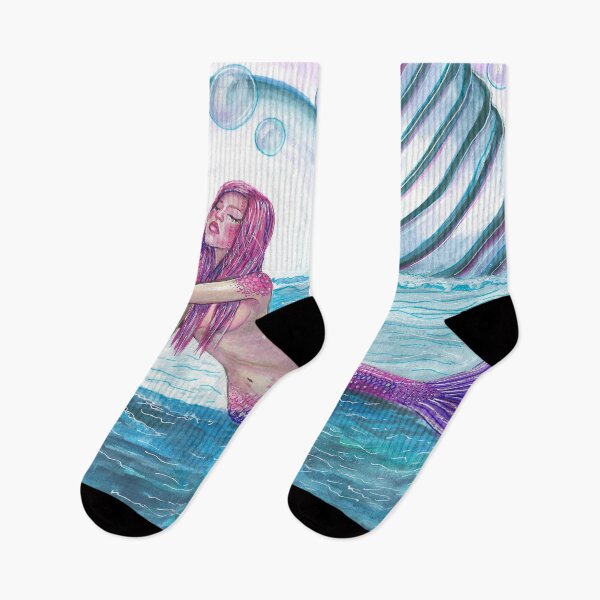 Item preview, Andromeda Mermaid Fantasy Art by Laurie Leigh designed and sold by LaurieLeighArt.