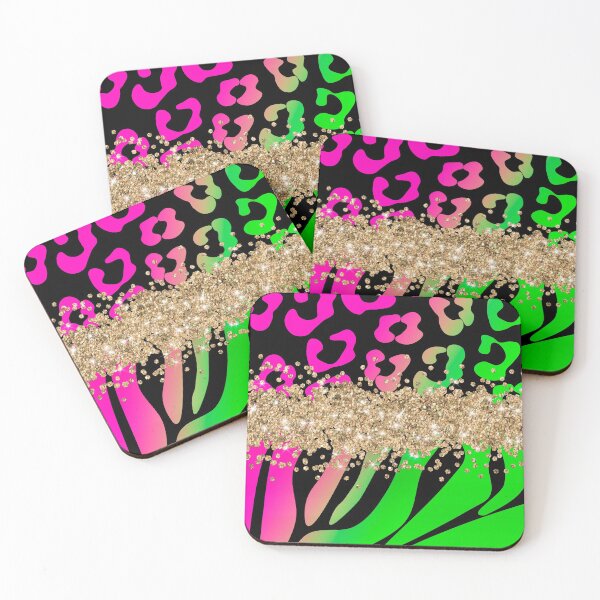 Item preview, LEOPARD PRINT GOLD FAKE GLITTER designed and sold by thekyngsqueen.