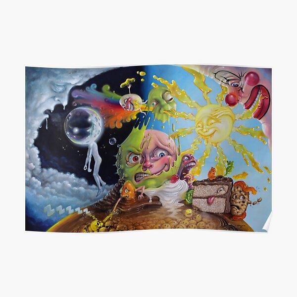 Nighttime Quells the Frisson of Breathing Sunlight Poster