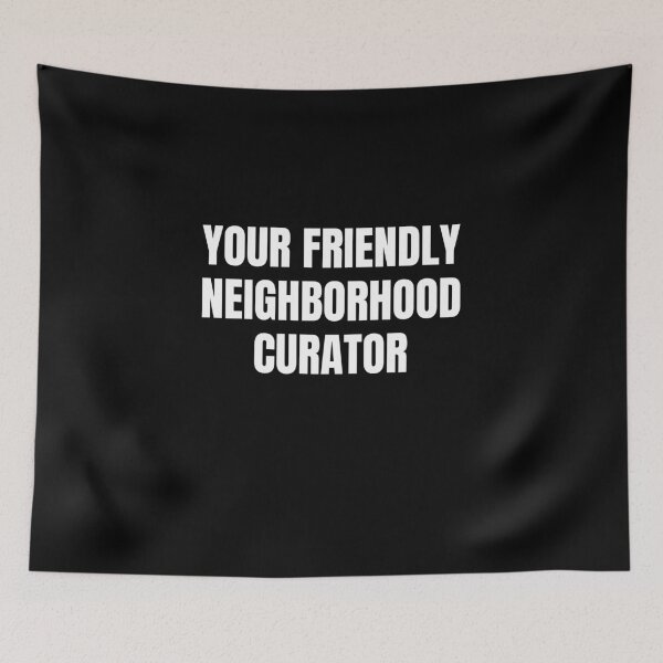 Item preview, your friendly neighbourhood curator designed and sold by AnujShah7.