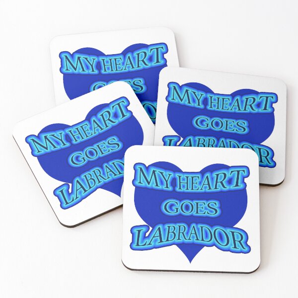 Item preview, My Heart Goes Labrador Blue designed and sold by Moonyflower.