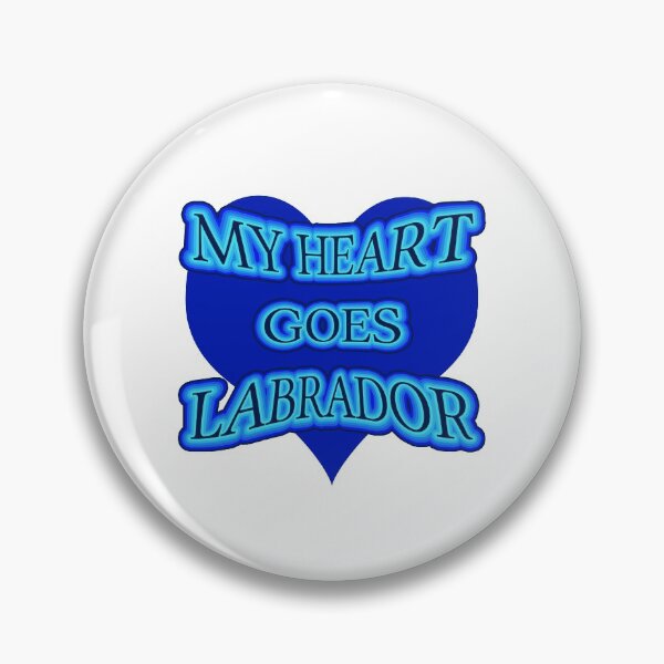 Item preview, My Heart Goes Labrador Blue designed and sold by Moonyflower.