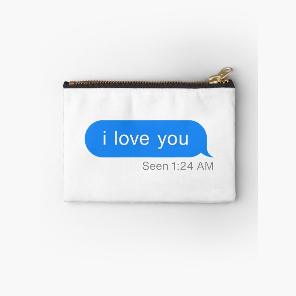 Item preview, i love you text message seen designed and sold by redoARTstore.