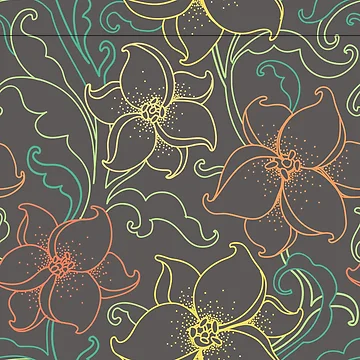 Artwork thumbnail, Flower Pattern by Ristinga