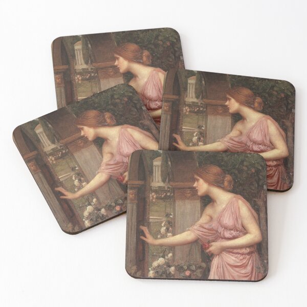 Item preview, John William Waterhouse -  Psyche Entering Cupid's Garden designed and sold by RBEnt.