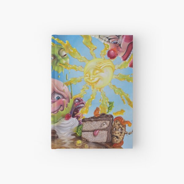 Nighttime Quells the Frisson of Breathing Sunlight Hardcover Journal