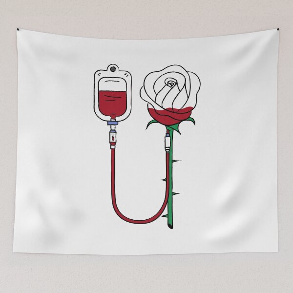 Item preview, Blood flower rose. designed and sold by AznavourByKarin.