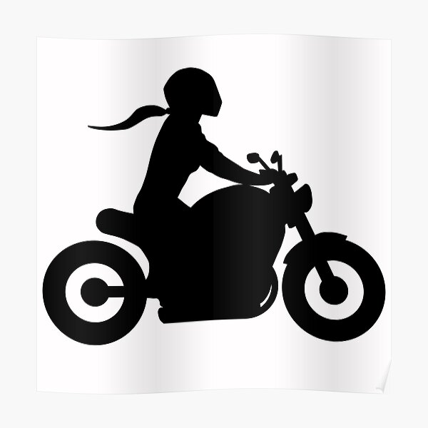 Motorradfahrerin sexy Fraukes
