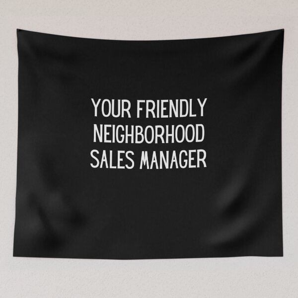 Item preview, your friendly neighbourhood sales manager designed and sold by AnujShah7.