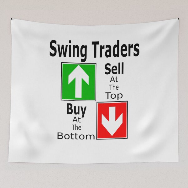 Item preview, Los comerciantes de swing venden en la parte superior Compra en la parte inferior designed and sold by Jacksonso.