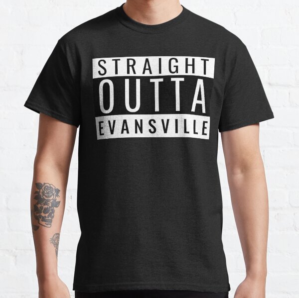 Item preview, Straight Outta Evansville designed and sold by Teelogic.