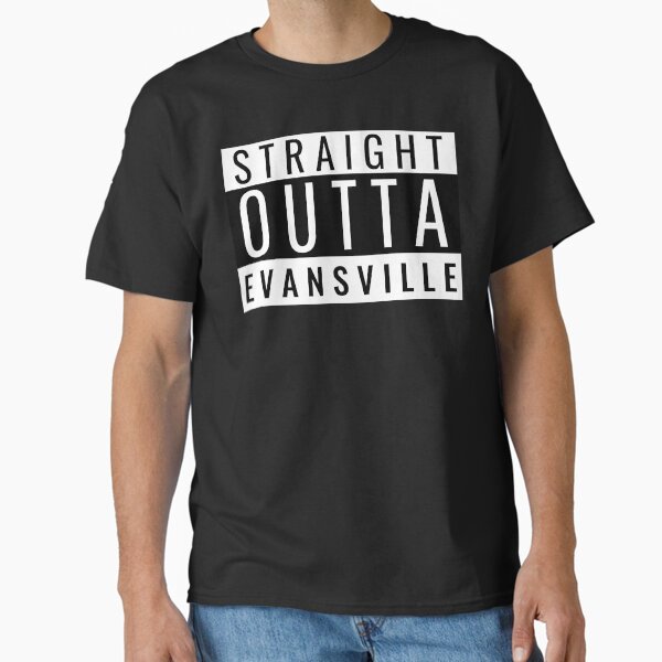 Item preview, Straight Outta Evansville designed and sold by Teelogic.
