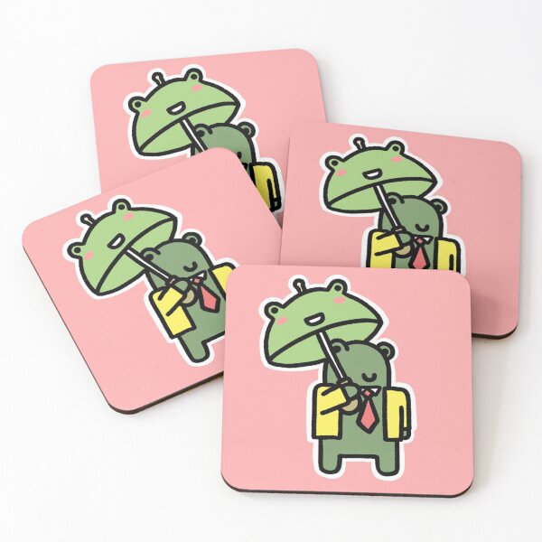Item preview, Business frog with his froggy umbrella designed and sold by flotsamm.