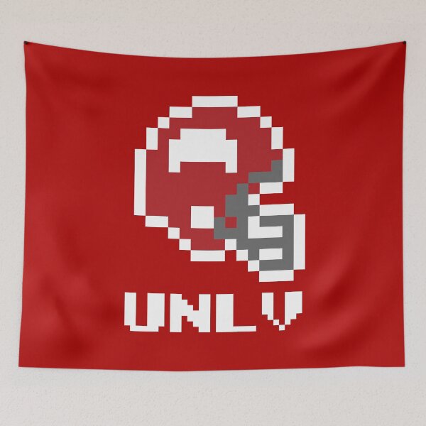 Item preview, UNLV Rebels (Tecmo Super Bowl Football Helmet) designed and sold by The Armorsmith.