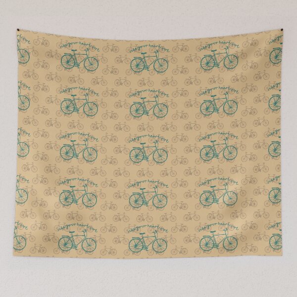 Item preview,  Retro Bike, Ride Your Heart Out designed and sold by NomadMessenger.