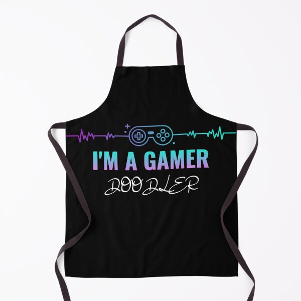 Item preview, I'M A GAMER DOODLER Funny Pun Meme designed and sold by LevelUpMerch.