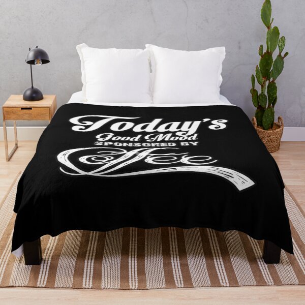 Item preview, Today's good mood is sponsored by coffee t-shirt, funny t-shirt, coffee lover t-shirt, designed and sold by oussimakh.