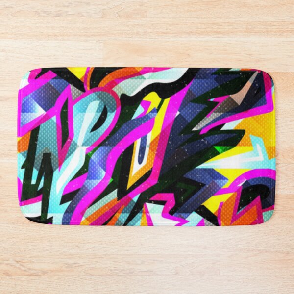 Item preview,  Abstract geometric color pattern in graffiti style for Men Women gifts designed and sold by yellowideas.