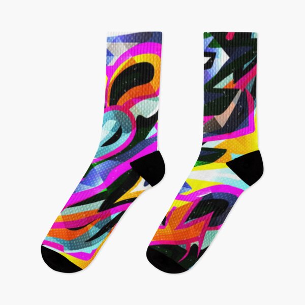 Item preview,  Abstract geometric color pattern in graffiti style for Men Women gifts designed and sold by yellowideas.