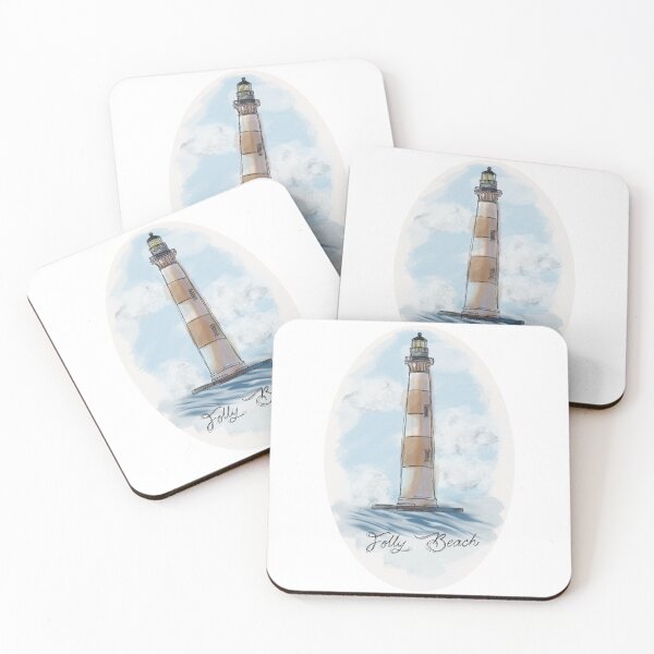 Item preview, Folly Beach Art Sticker designed and sold by paigecaffarel.