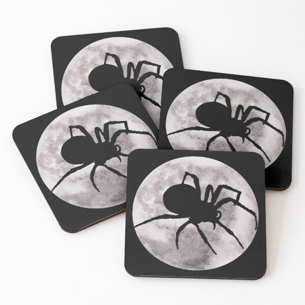 Item preview, Moon Recluse Spider on Moon Design  designed and sold by SweetAndSpice.