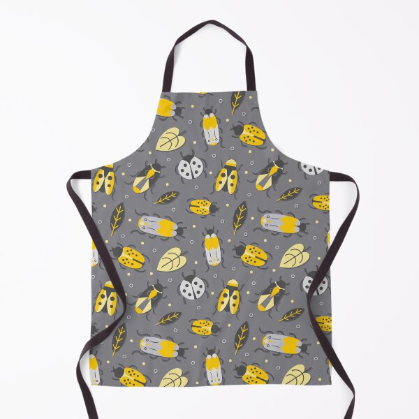 Item preview, Gray and Yellow Bugs designed and sold by Simplulina.