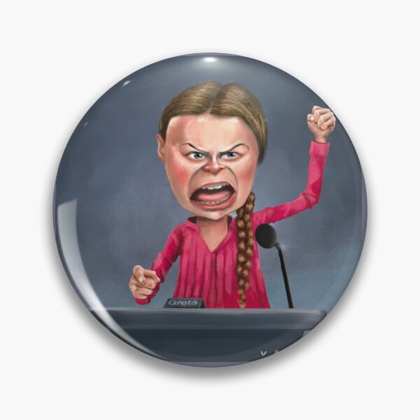 Item preview, Greta Thunberg fighting for our earth designed and sold by Tristan Venables.