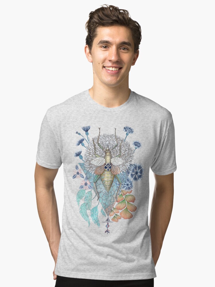 Thumbnail 1 of 6, Tri-blend T-Shirt, Key to other dimension designed and sold by Ruta.