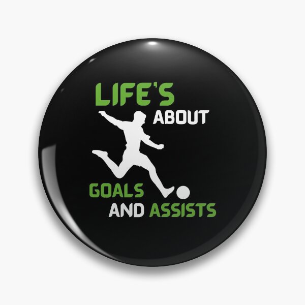 Item preview, Life's About Goals And Assists designed and sold by momsnpops.