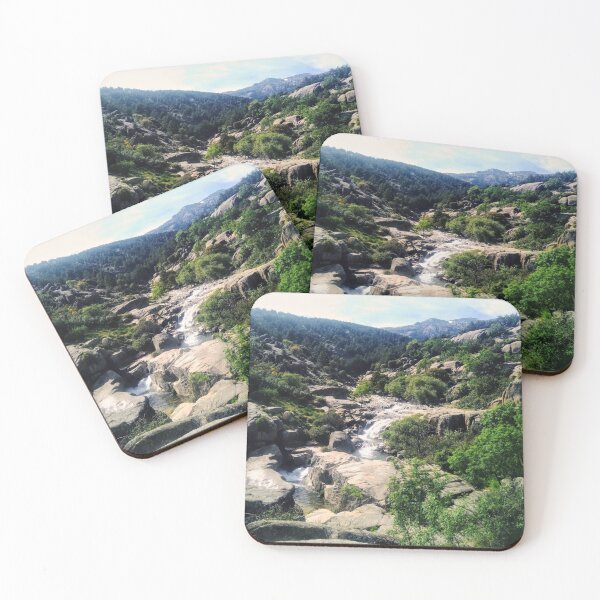 Item preview, Waterfall in the mountains designed and sold by tattib.