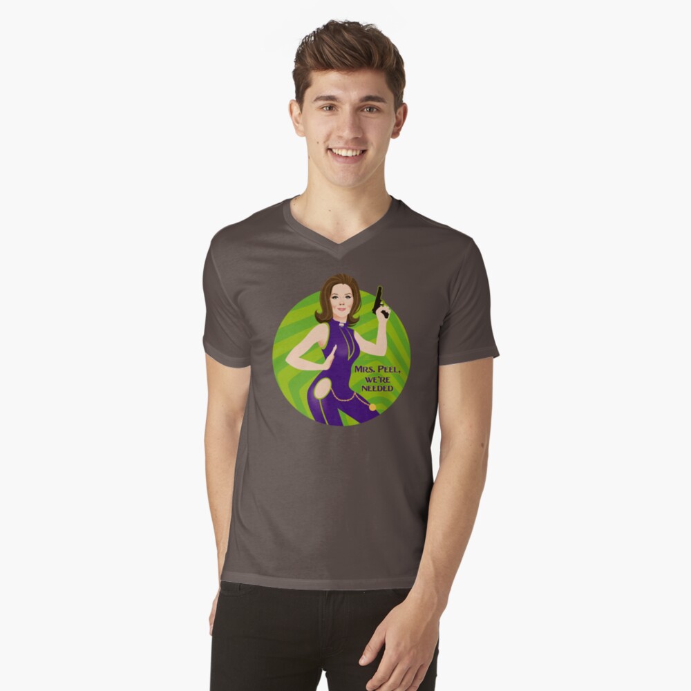Item preview, V-Neck T-Shirt designed and sold by AleMogolloArt.