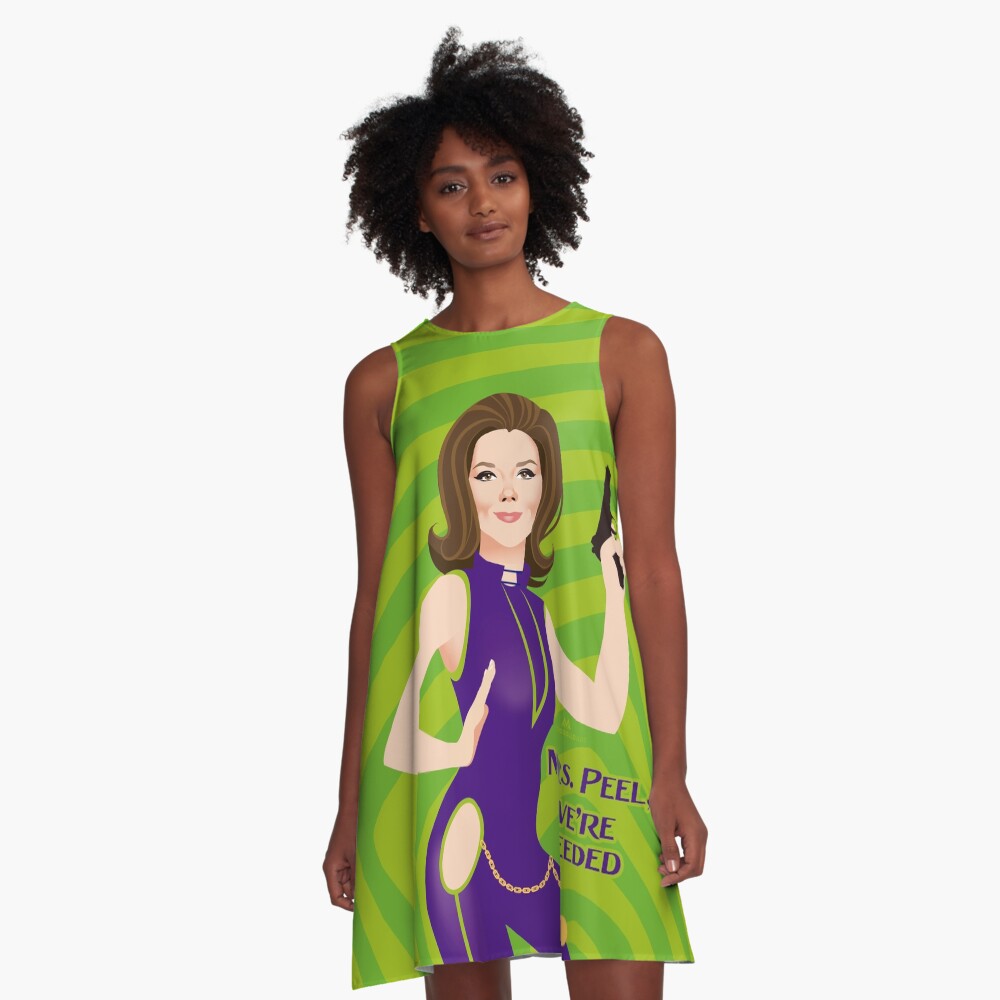 Item preview, A-Line Dress designed and sold by AleMogolloArt.