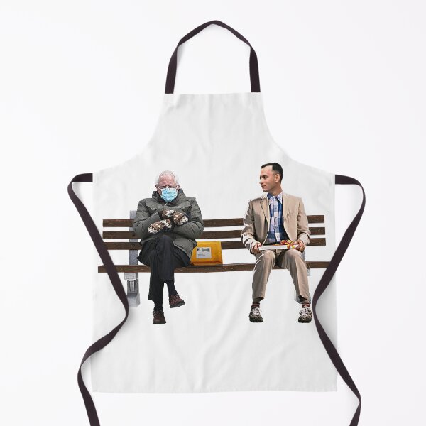 Item preview, Bernie Sanders Inauguration Mittens Meme Here For It designed and sold by acquiesce13.