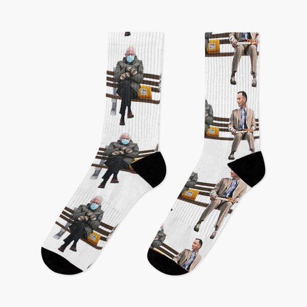 Item preview, Bernie Sanders Inauguration Mittens Meme Here For It designed and sold by acquiesce13.