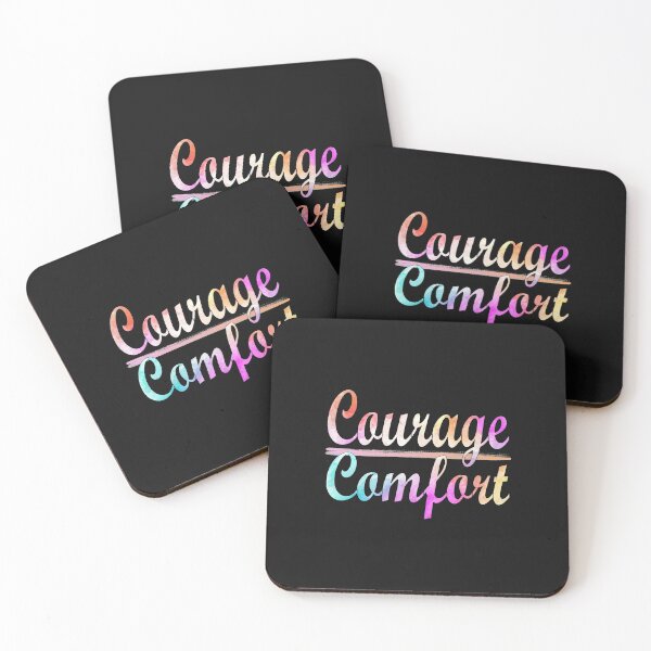 Item preview, Courage Over Comfort Essential Sticker designed and sold by Love2MakeArt.