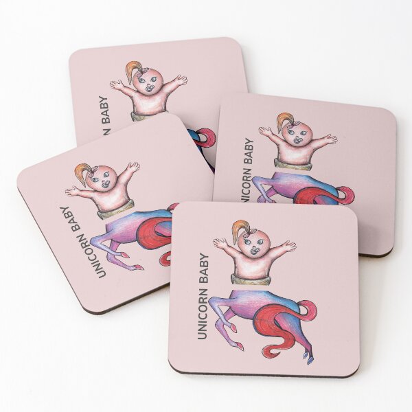 Item preview, Copy of UNICORN BABY by FrankenDuo vanilla pink designed and sold by FrankenDuo.