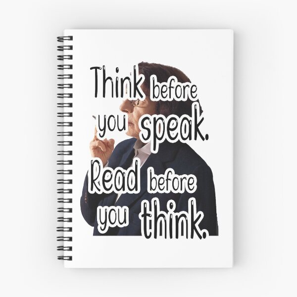 Item preview, Fran Lebowitz Think Before You Speak. Read Before You Think. Quote, Stickers designed and sold by MoradovT-shirt.