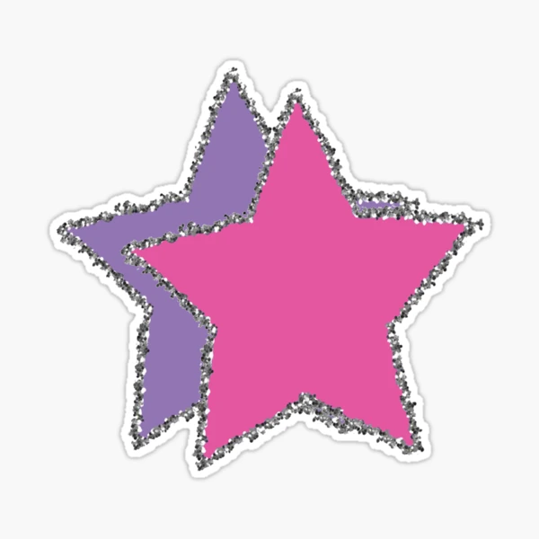 Pink Stars Sticker for Sale by sydneyw31  Preppy stickers, Star stickers,  Pink stars