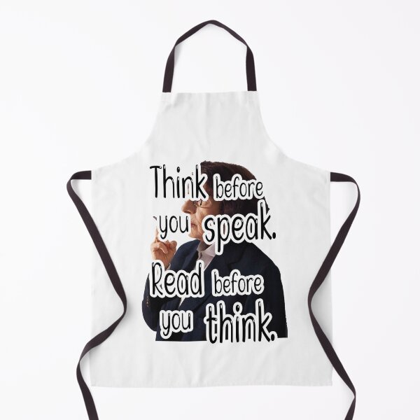 Item preview, Fran Lebowitz Think Before You Speak. Read Before You Think. Quote, Stickers designed and sold by MoradovT-shirt.