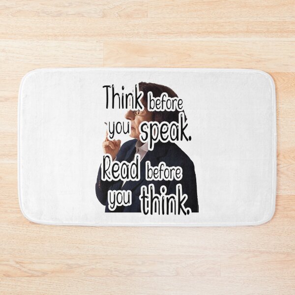 Item preview, Fran Lebowitz Think Before You Speak. Read Before You Think. Quote, Stickers designed and sold by MoradovT-shirt.